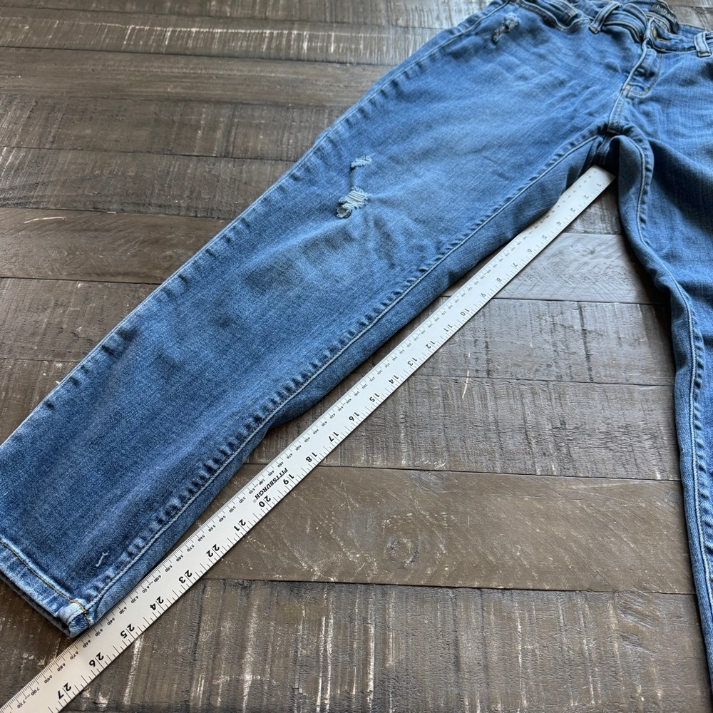 Judy Blue Walk This City Slim Fit Jeans Women's 9/29 Blue Distressed JB82204DK - Picture 12 of 12